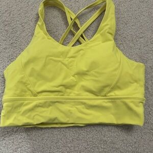 BuffBunny Yellow Sports Bra - Tiki